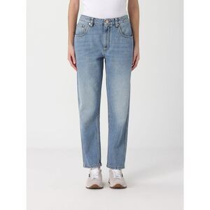 Brunello Cucinelli Women Regular Fit Denim Jeans Brunello Cucinelli